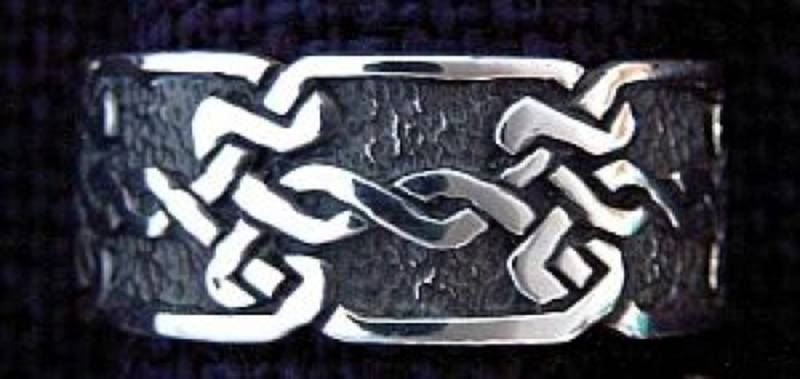 Keltischer Knoten ring silber 