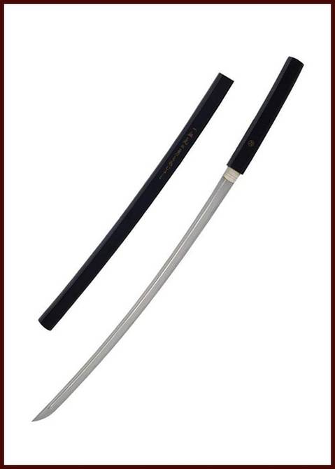 John Lee Shirasaya Katana, zwart