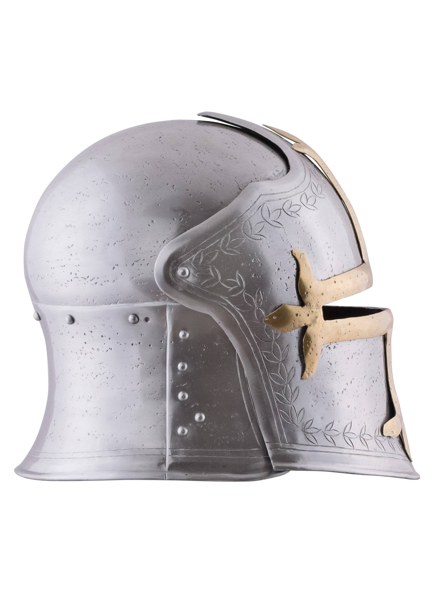Middeleeuwse Boogschutterssallet met opklapbaar vizier, 1,6 mm staal