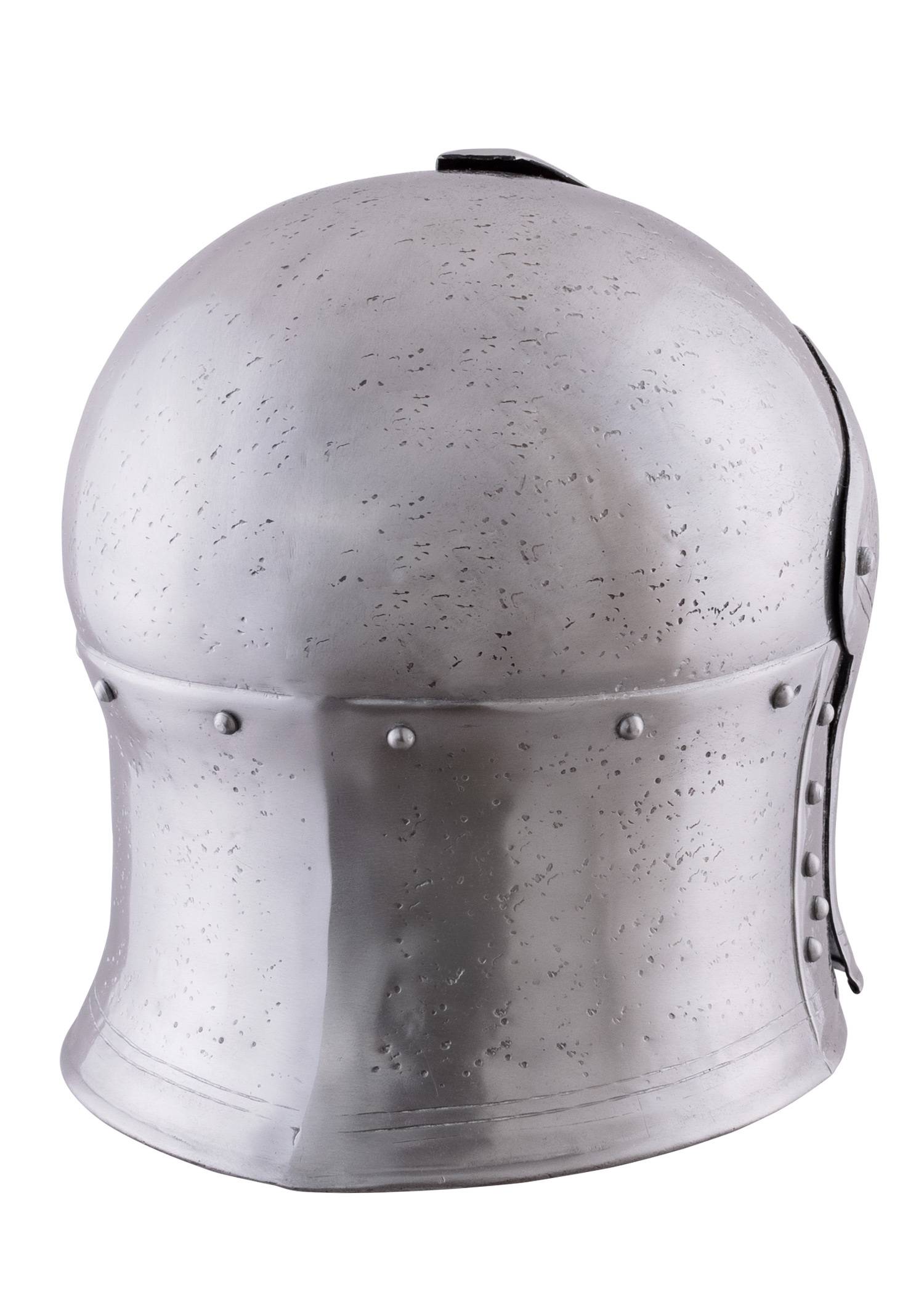 Middeleeuwse Boogschutterssallet met opklapbaar vizier, 1,6 mm staal