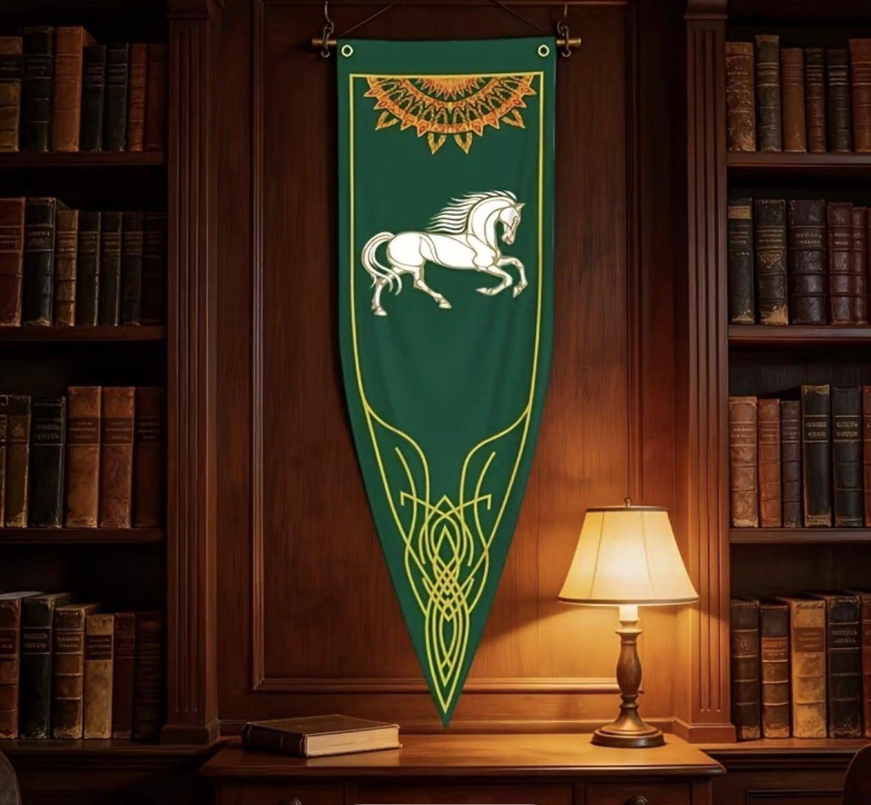 ​LOTR Rohan Great Hall Vaandel