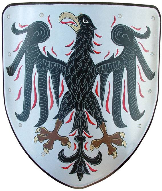 ​Middeleeuws Wapenschild - Hand Beschilderd (UITVERKOOP)
