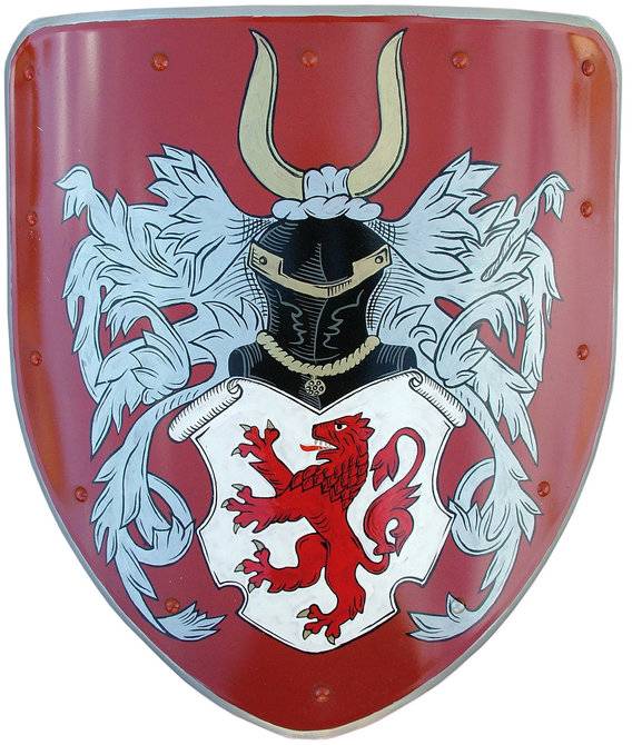 ​Middeleeuws Wapenschild - Handbeschilderd (UITVERKOOP)