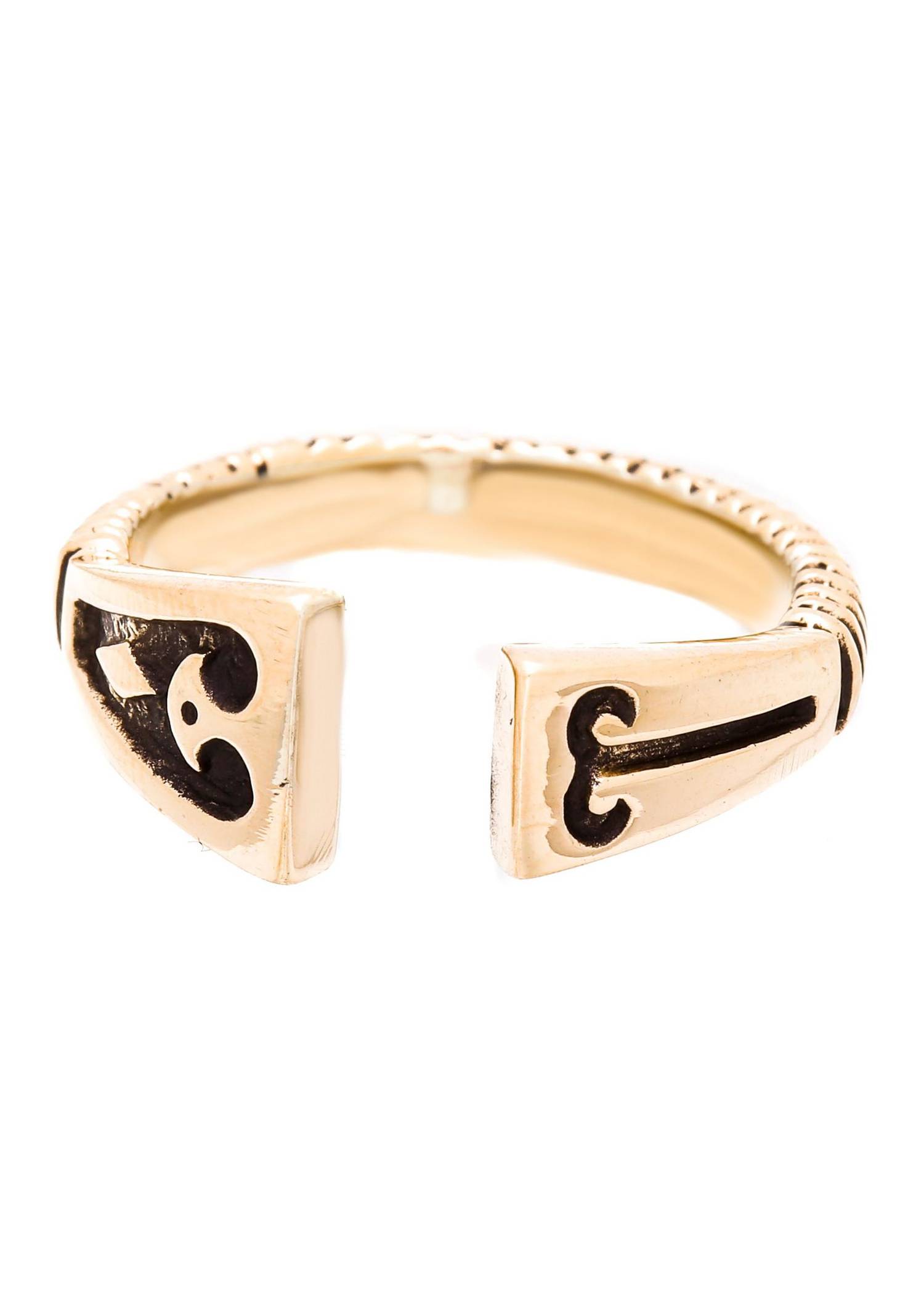 Vikingring met Diamant Patroon (UITVERKOOP)