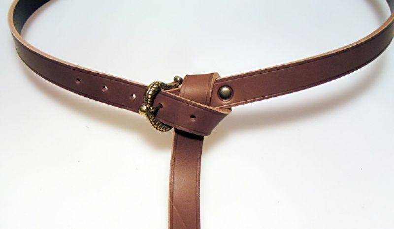 ​Viking Riem, 180 cm lang in Bruin 9e-10e eeuws