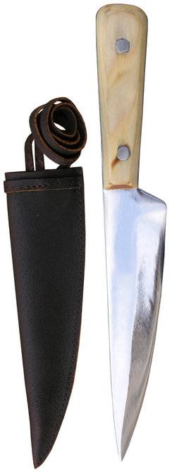 ​Mittelalter Essmesser geschmiedet (AUSVERKAUF)