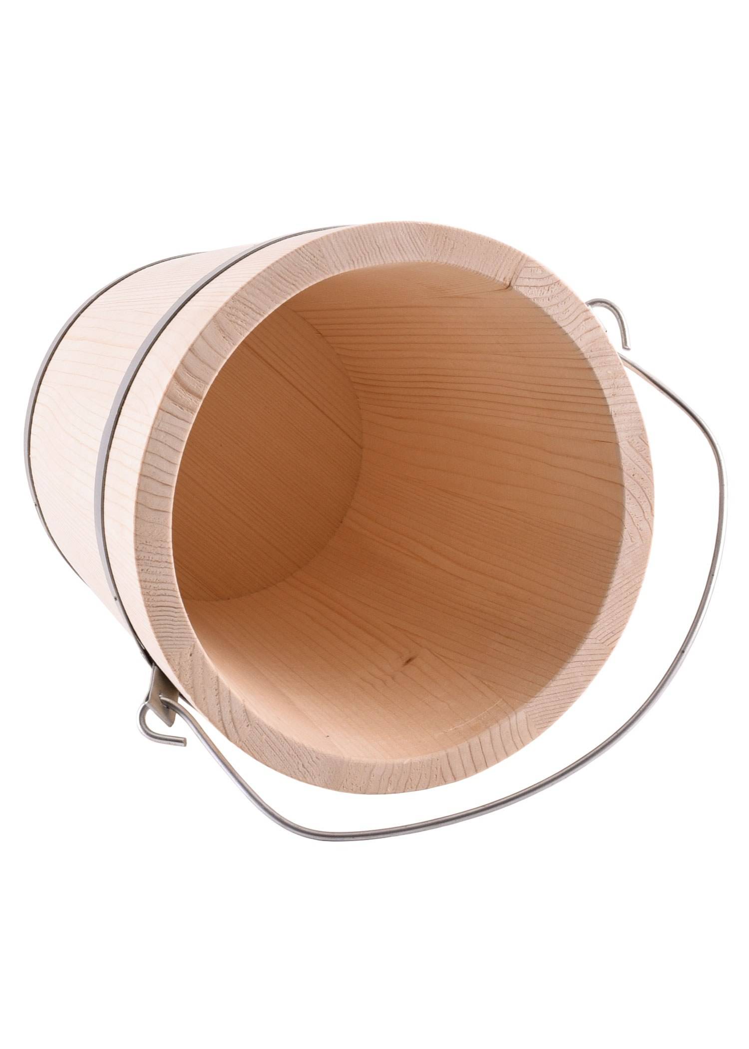 Houten Emmer 5 liter (UITVERKOOP)