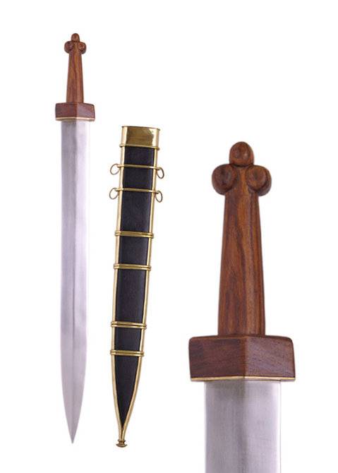 Republikeins Gladius Zwaard, Hispaniasis uit Delos met Schede (deco)