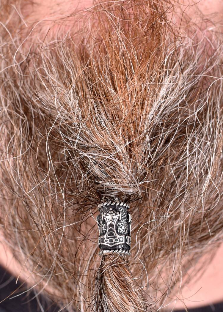 Baardkraal Viking Thorshamer Zilver