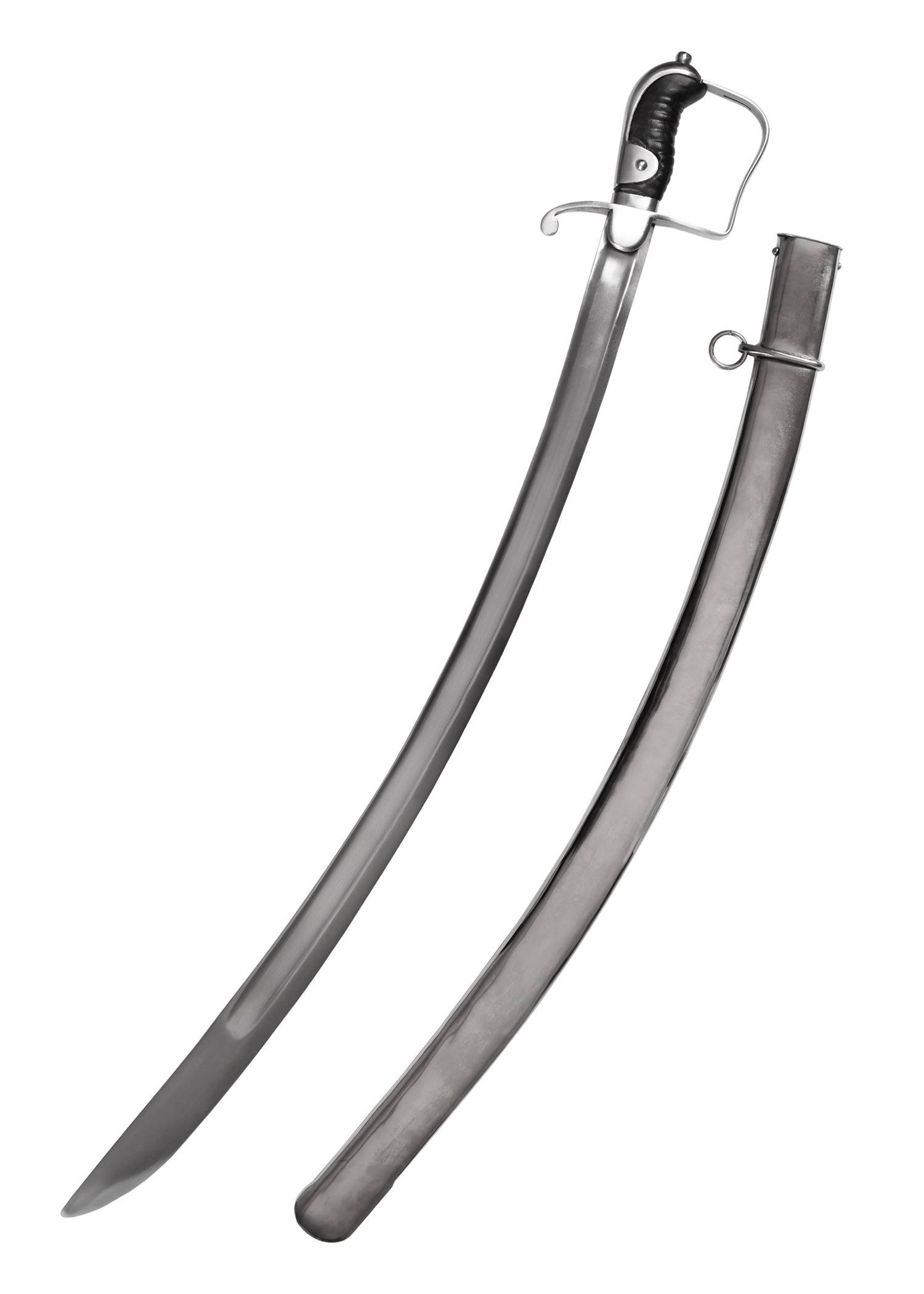 Leichter Kavalleriesäbel von 1796 mit Scheide