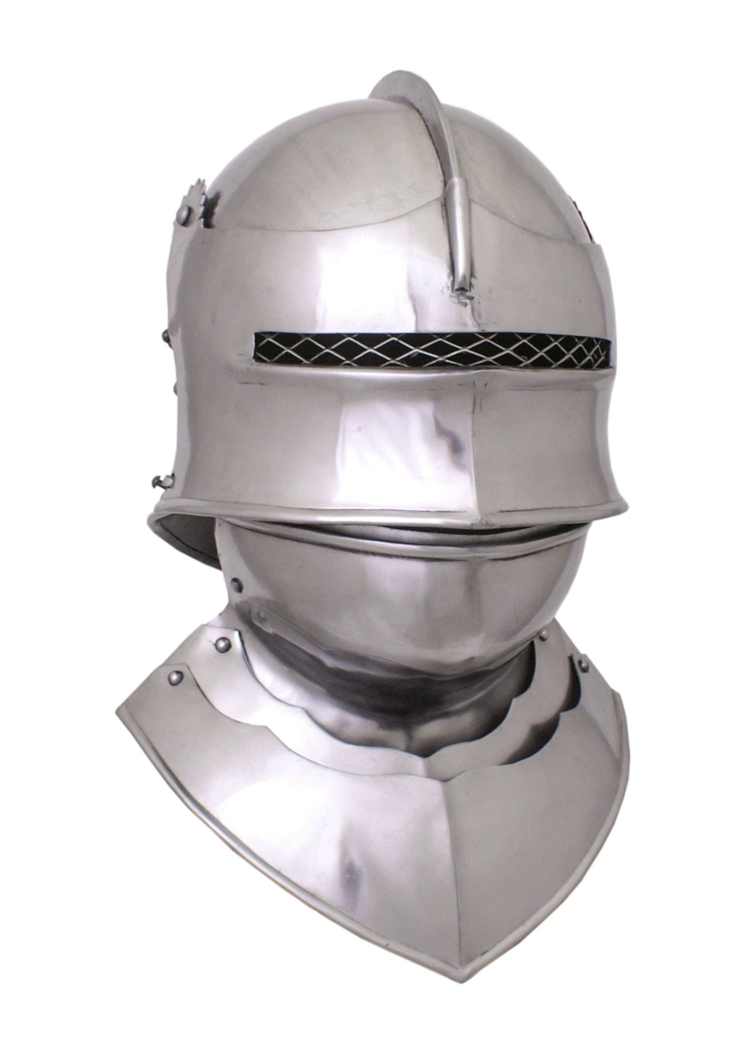 Sallethelm Gotisch met Halsstuk ca. 1495 in M