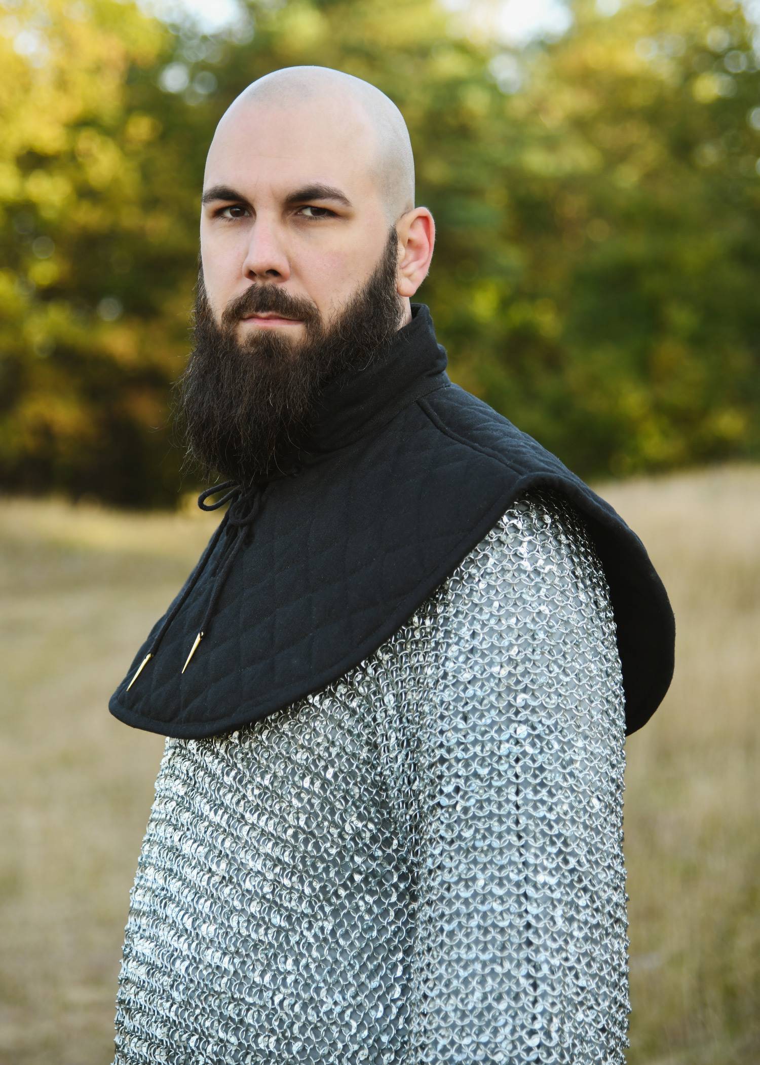 Gambeson - Aketon Kap in Zwart