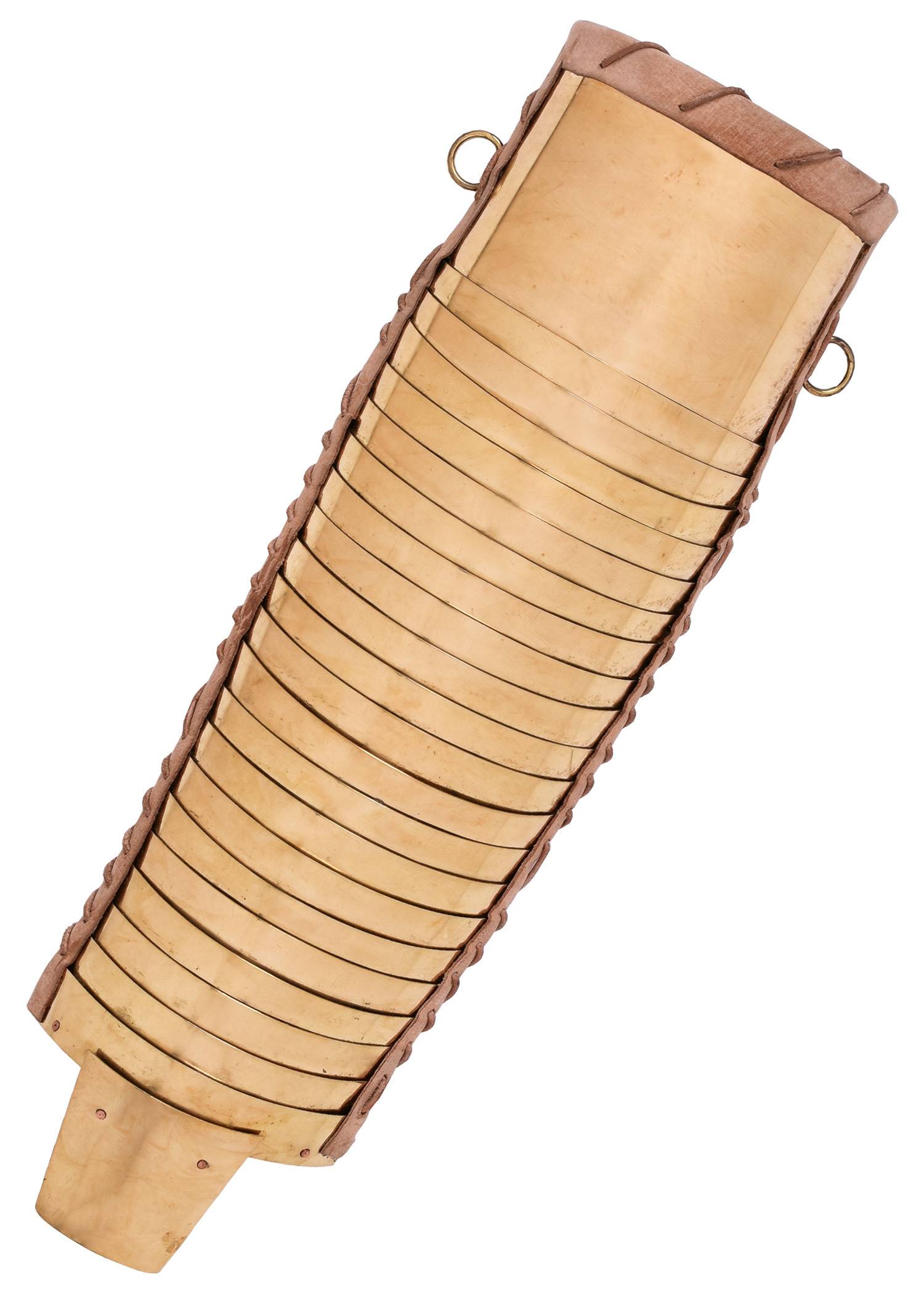 Gladiator -Römischer Armschutz, Manica, Messing