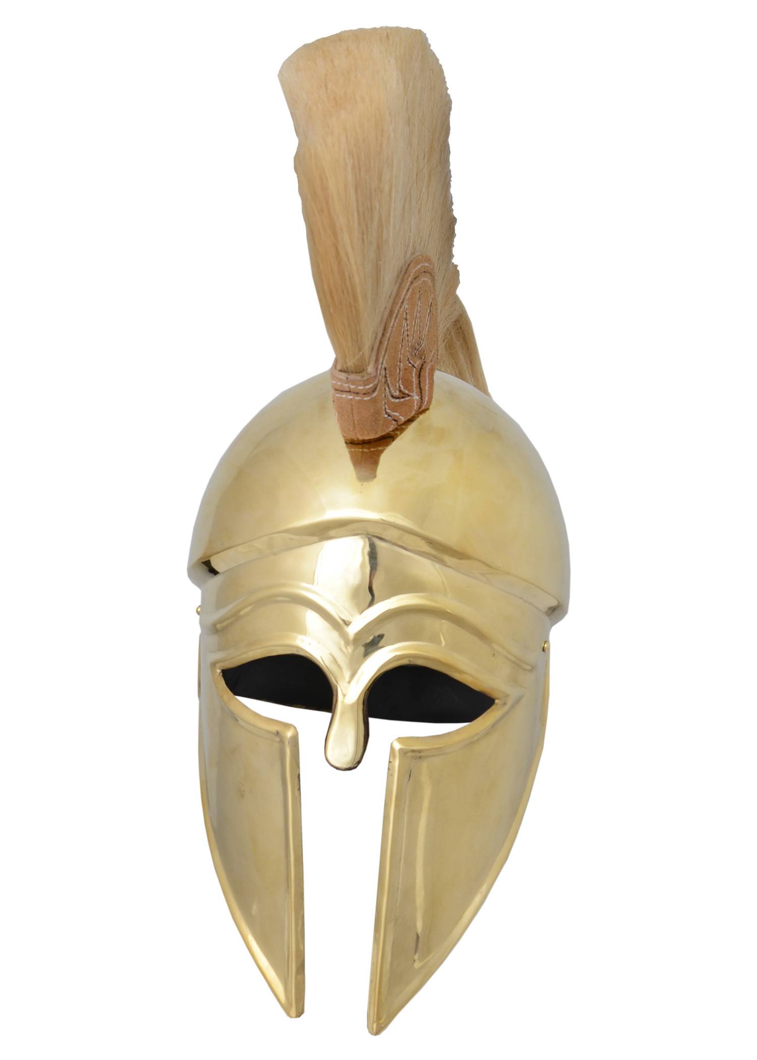 Italo-Korintherhelm mit Helmbusch