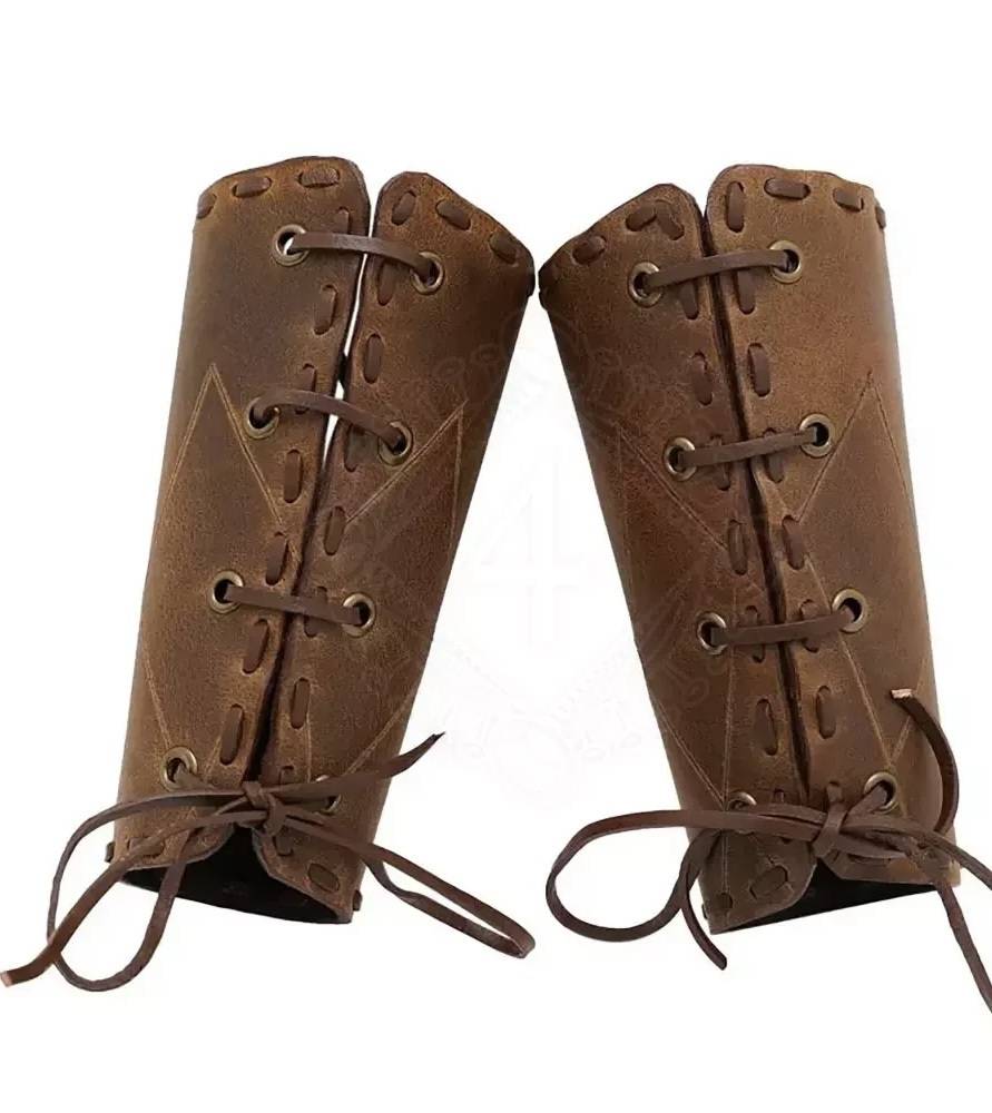 Leren Armbeschermers – Handgemaakt