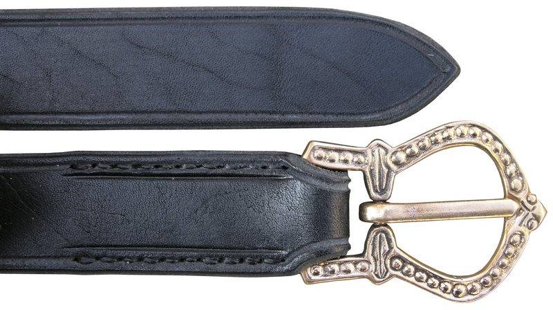 Viking lederen Riem in Zwart (UITVERKOOP)