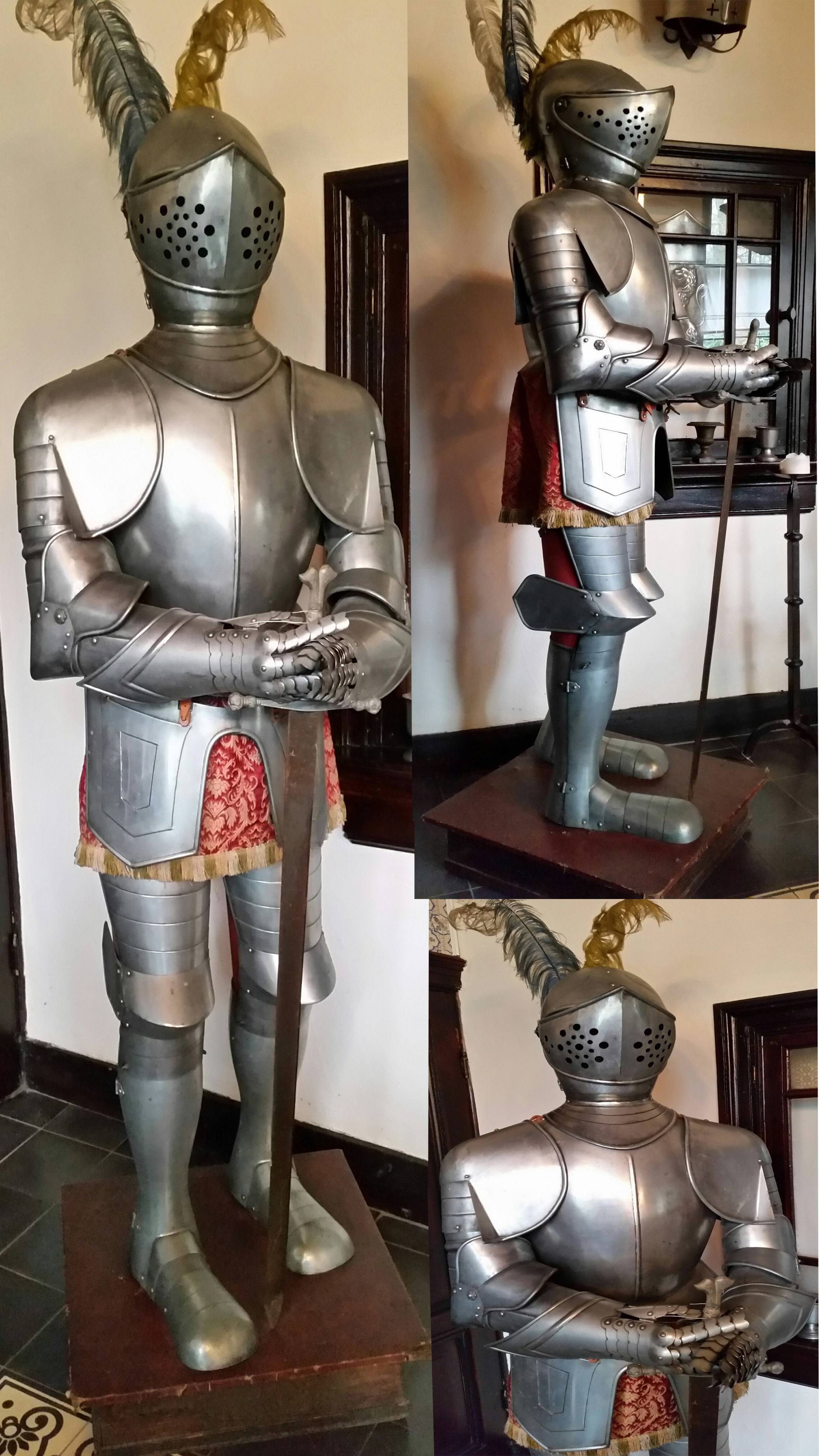 Mittelalter Ritter Rustung von Marto ca. 50 jahre alt (ANBIETUNG)