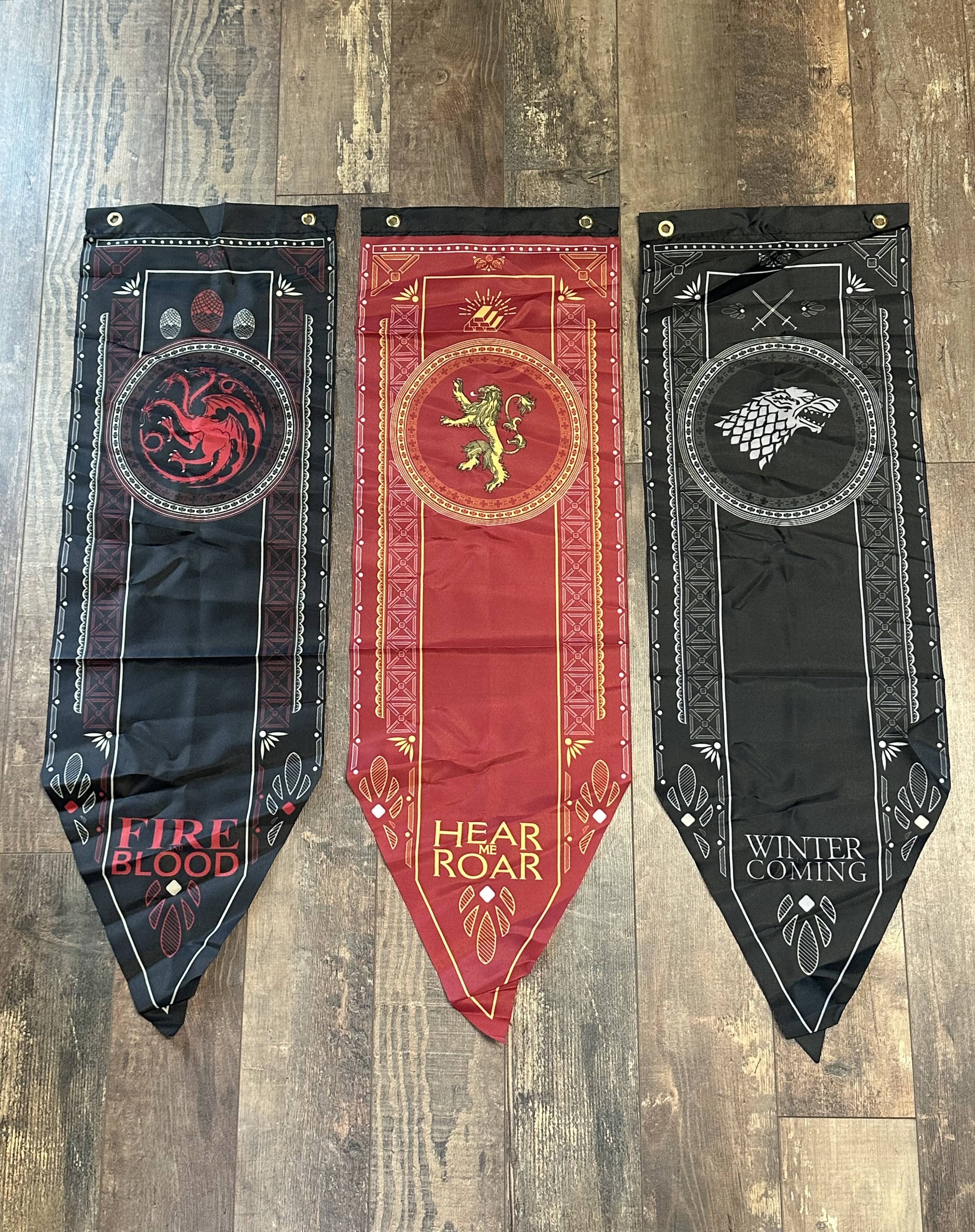 ​Game Of Thrones Vaandel set van drie stuks