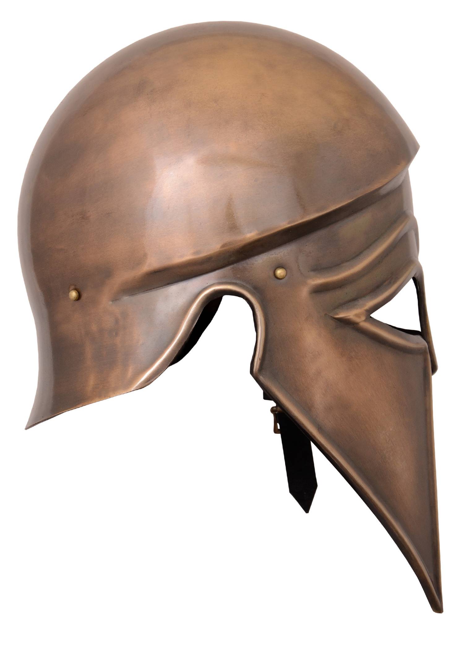 Italo-Korintherhelm, in Antikfinish