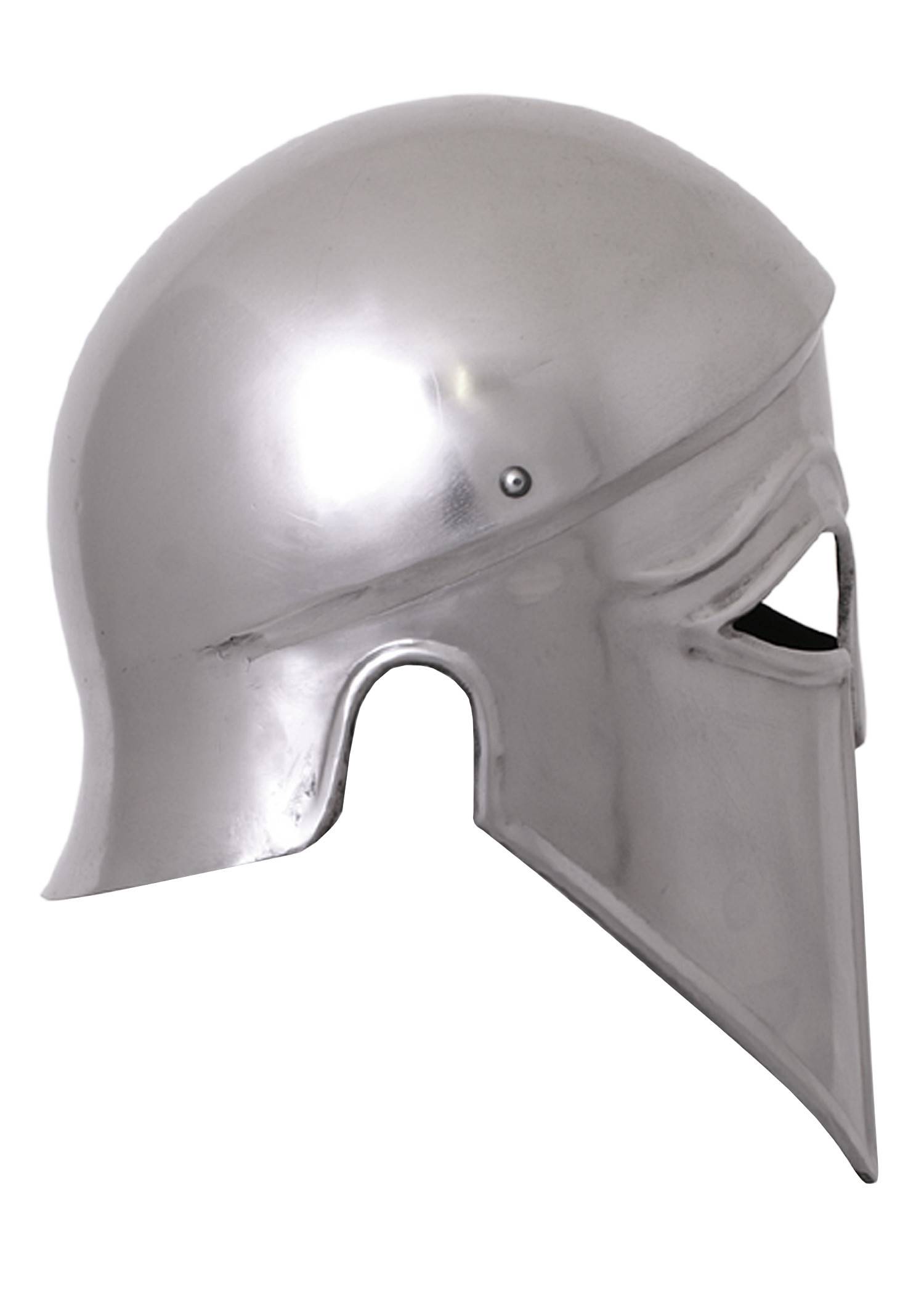 Italo-Korintherhelm mit Lederinlay