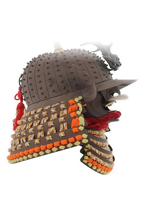 Kabuto helm Daisho Kake, met Mempo Masker