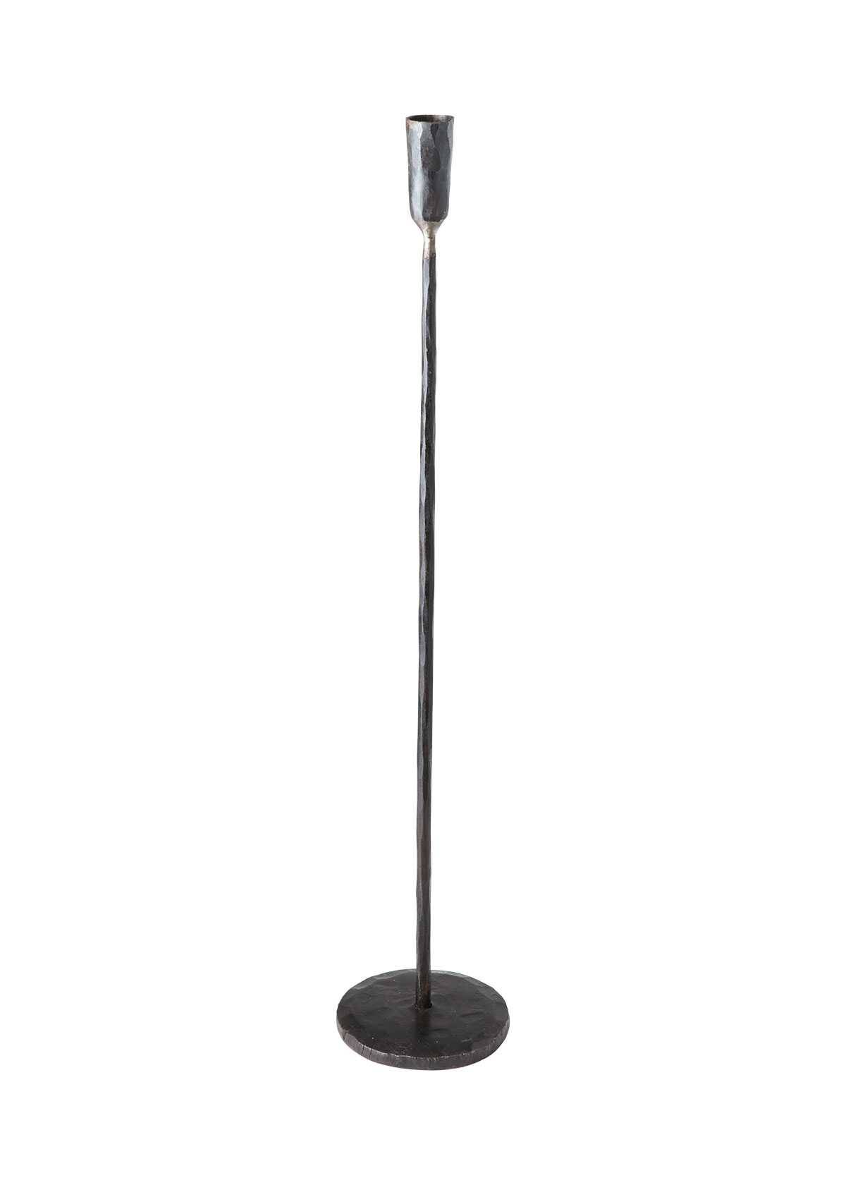 Kandelaar, handgesmeed, ca. 60 cm hoog