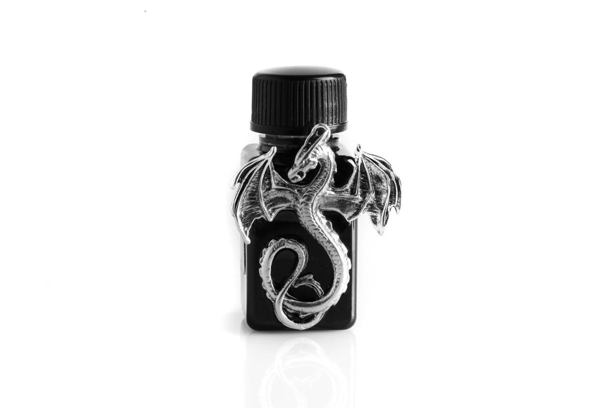 Kalligrafie Inktpot met Draak