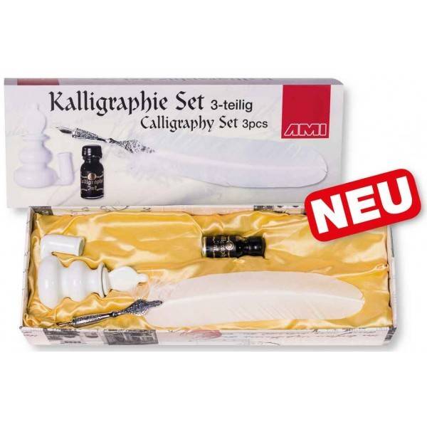 Kalligrafie Set Wit 3-delig