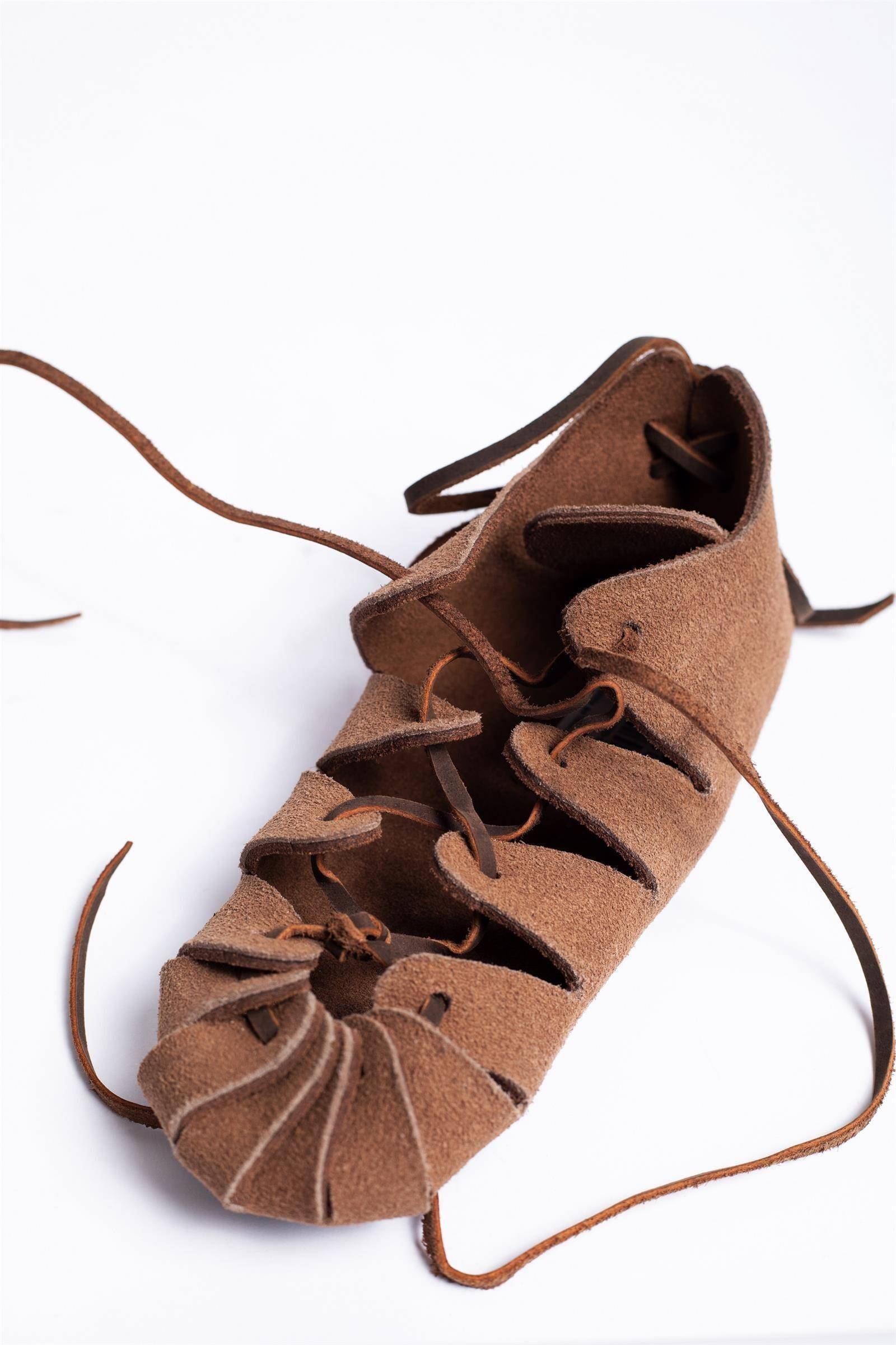 Keltische Schoenen Bruin