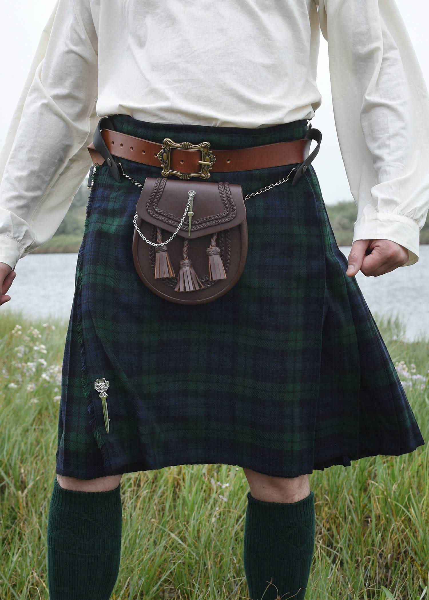 Kiltpin Keltische Knoop, Kiltspeld