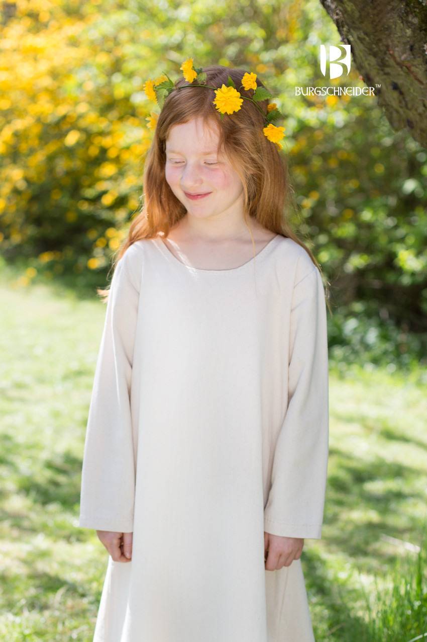Kinderunterkleid Ylvi in Natur