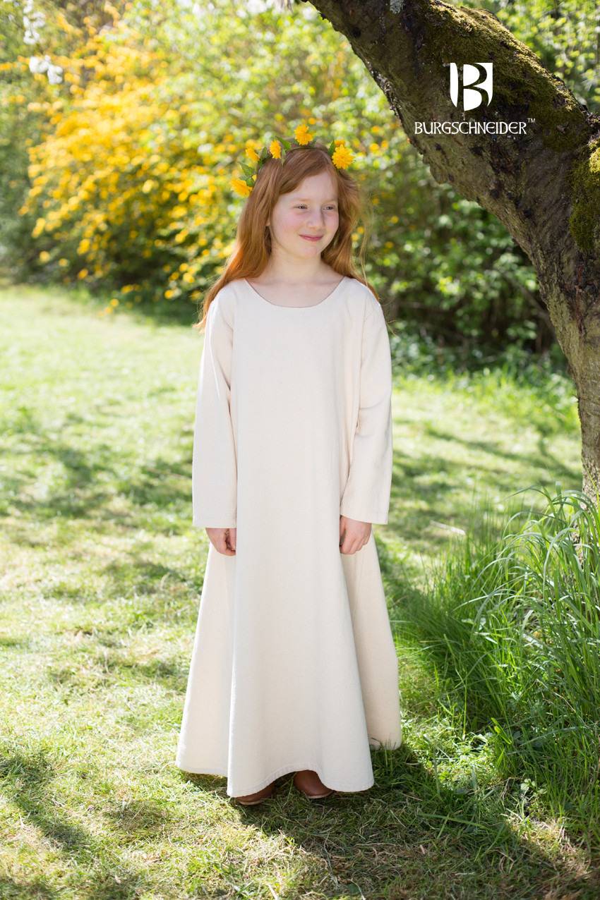 Kinderunterkleid Ylvi in Natur