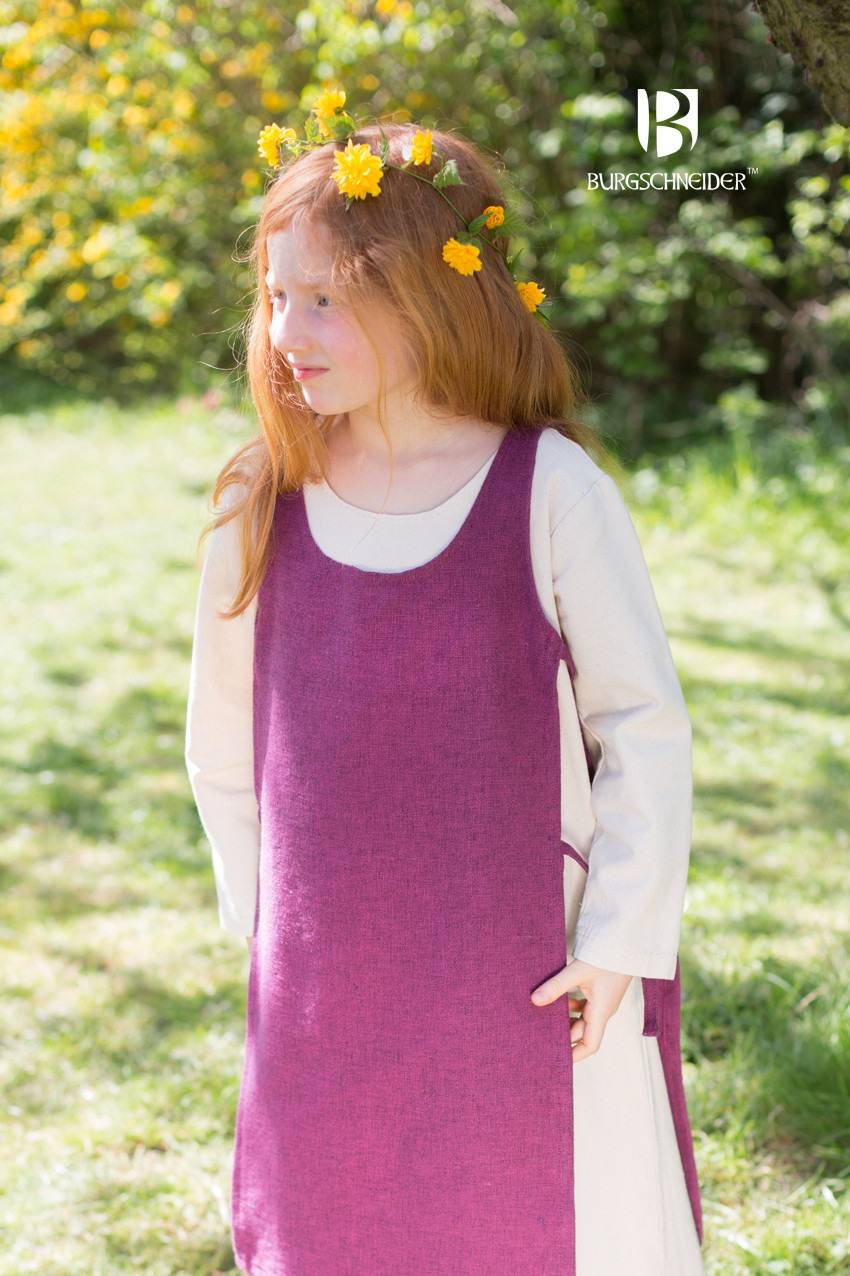 Kinderüberkleid Haithabu Ylva Flieder