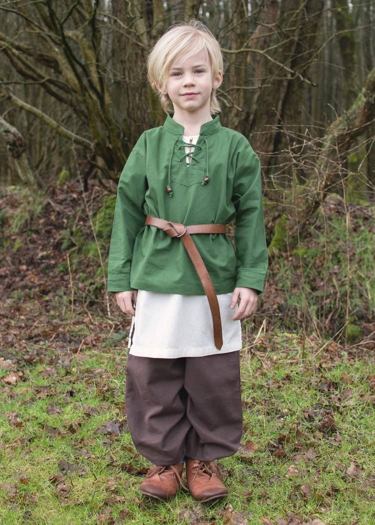 Kinder Blouse in Groen met lange mouw