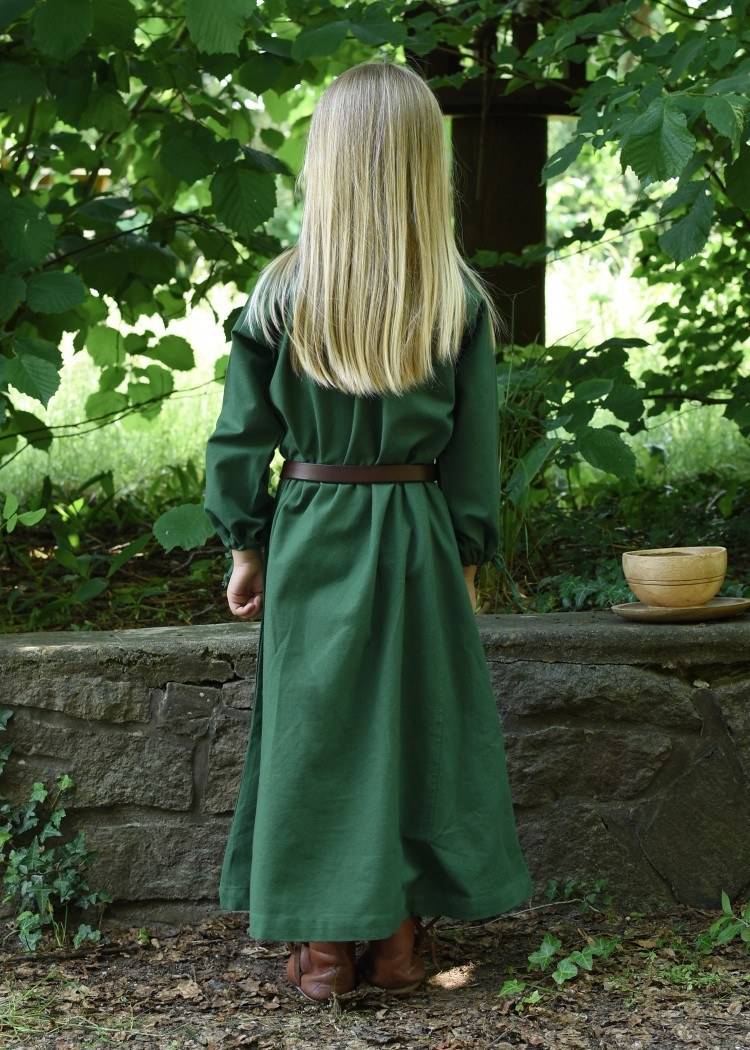 Viking - Middeleeuwse Kinderjurk in Groen
