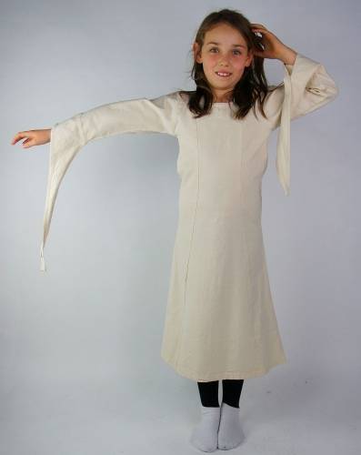 Kinder Onderjurk in Natuurkleur (UITVERKOOP)