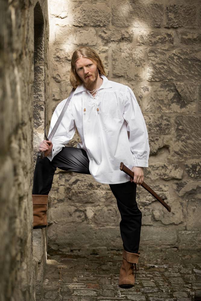 ​Piraten Blouse in Wit