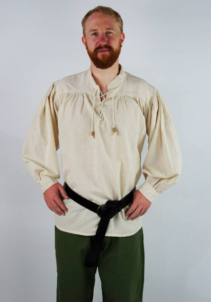 Middeleeuwse Blouse in Natuurkleur