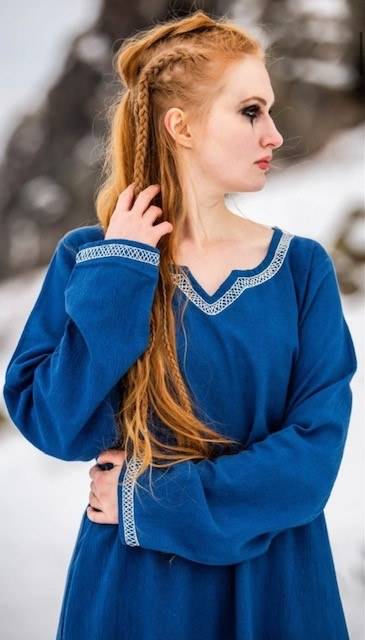 Viking Damesjurk in Blauw
