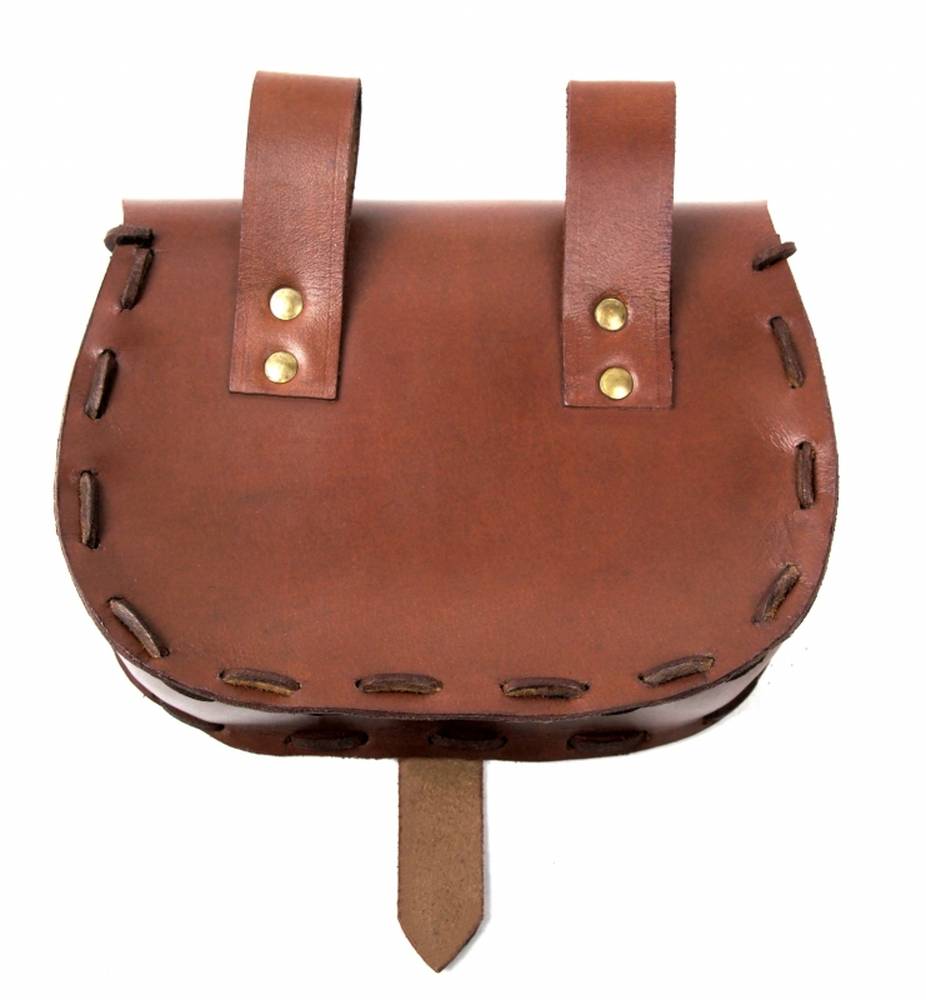 Keltischer Ledertasche in Braun