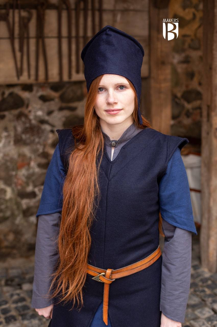 Magierhut Adis von Wolle von Blau