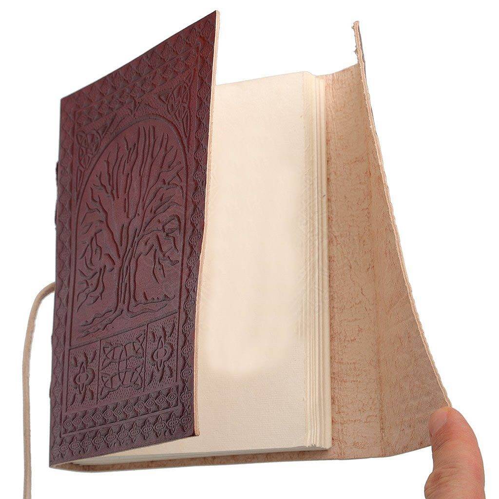 Mittelalterliches Leder Notizbuch Baum des Lebens