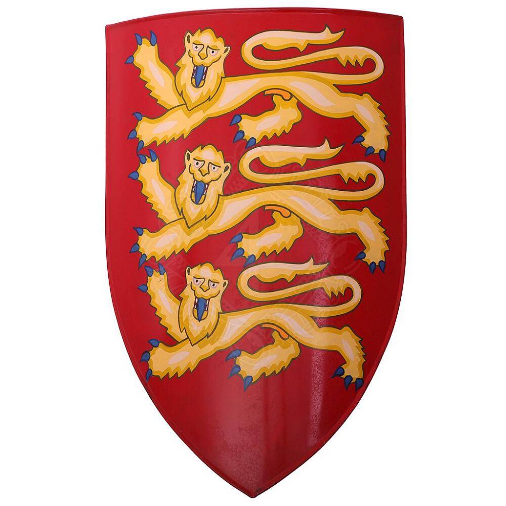 Engels Koninklijk Middeleeuws Schild van Richard Leeuwenhart
