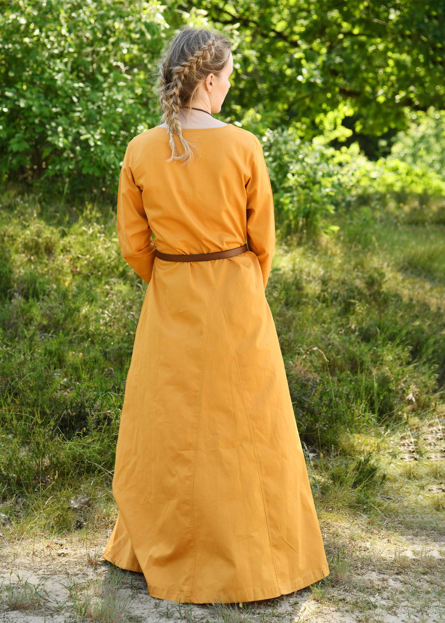 Viking jurk, mosterdgeel