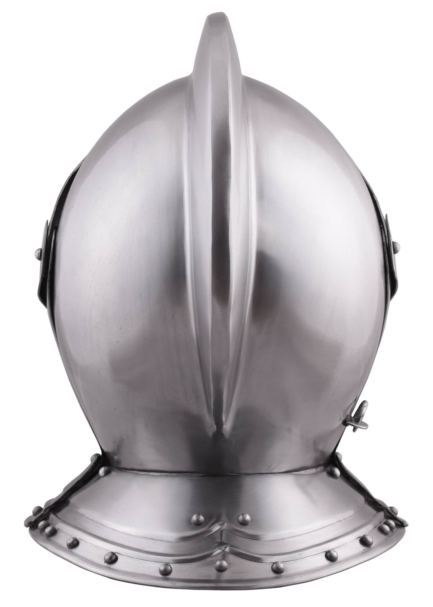 Engelse gesloten helm, laatmiddeleeuws / renaissance helm, 1,6 mm staal