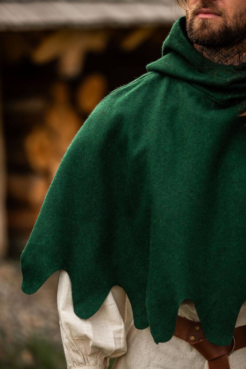 Middeleeuwse Kaproen, Wol in Groen