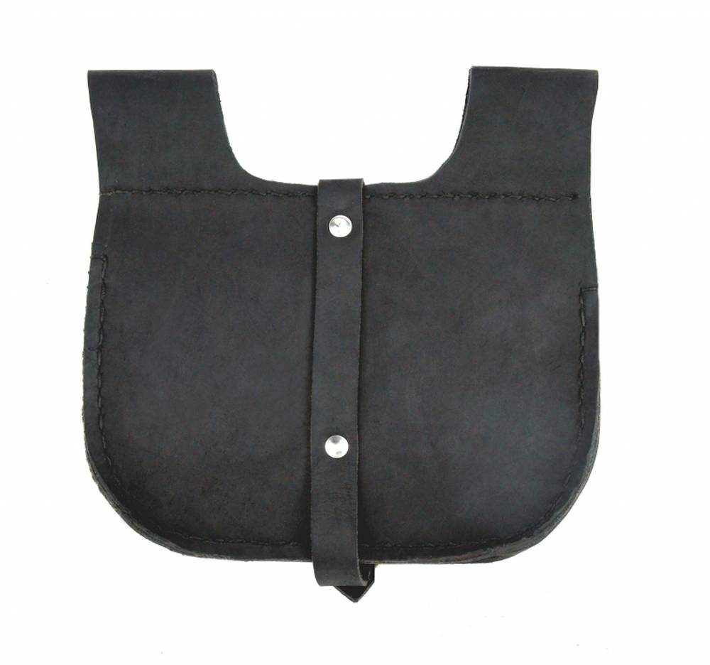 Mittelalter Ledertasche aus leder in Schwartz