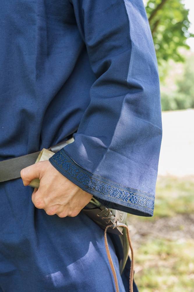 Middeleeuws - Viking Tuniek in Blauw