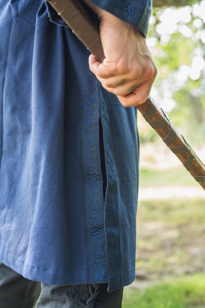 Middeleeuws - Viking Tuniek in Blauw