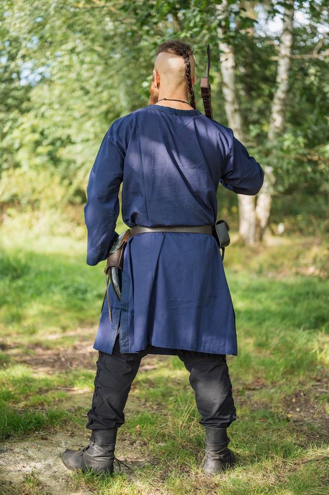 Middeleeuws - Viking Tuniek in Blauw